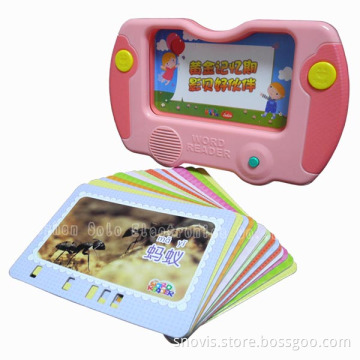 Card Reader for Children Learning Listening and Spelling